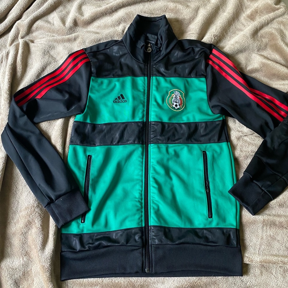 Mexico soccer zip up